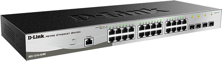 Коммутатор D-Link DGS-1210-28 ME B1A