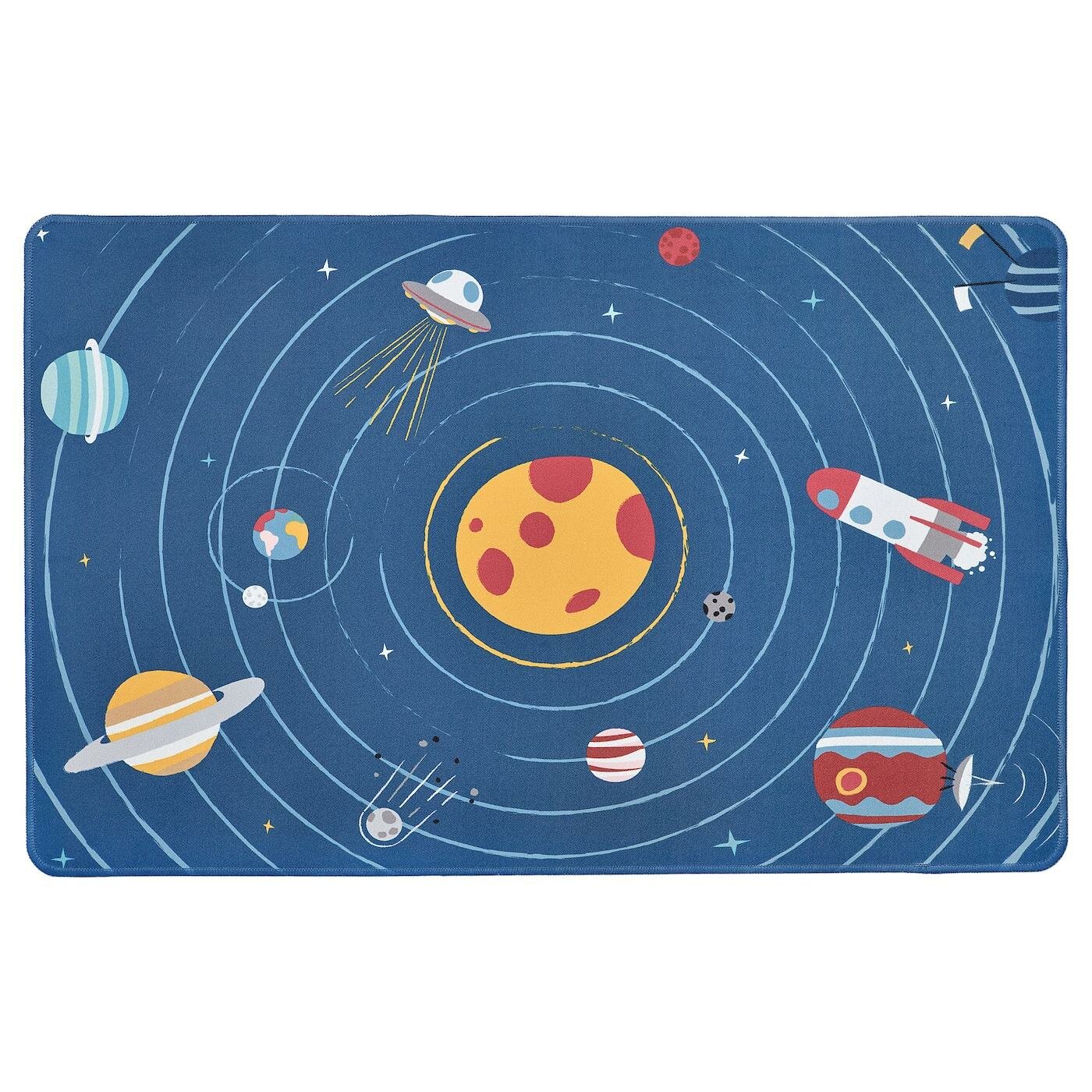 AFTONSPARV IKEA 805.540.63 Коврик для стола 38x60 см космос / синий