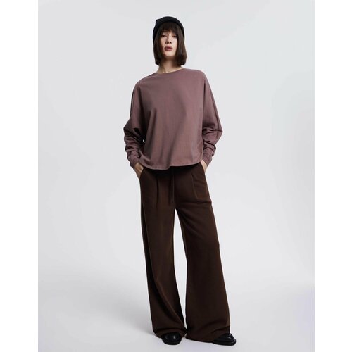 фото Брюки спортивные gloria jeans, размер xxs/158 (36-38), коричневый