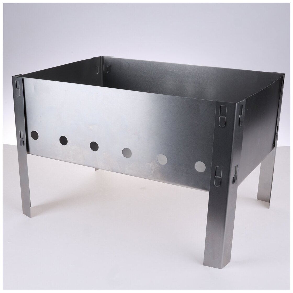 3 шт  комплект  Мангалы сборные Севзапуголь  35х24 см  сталь