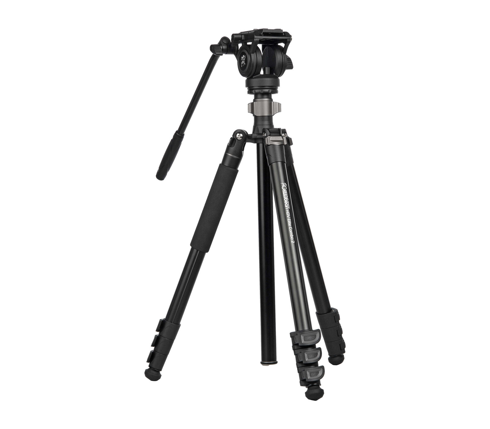 Штатив GreenBean HDV Elite Combo 2 с видеоголовкой, алюминий