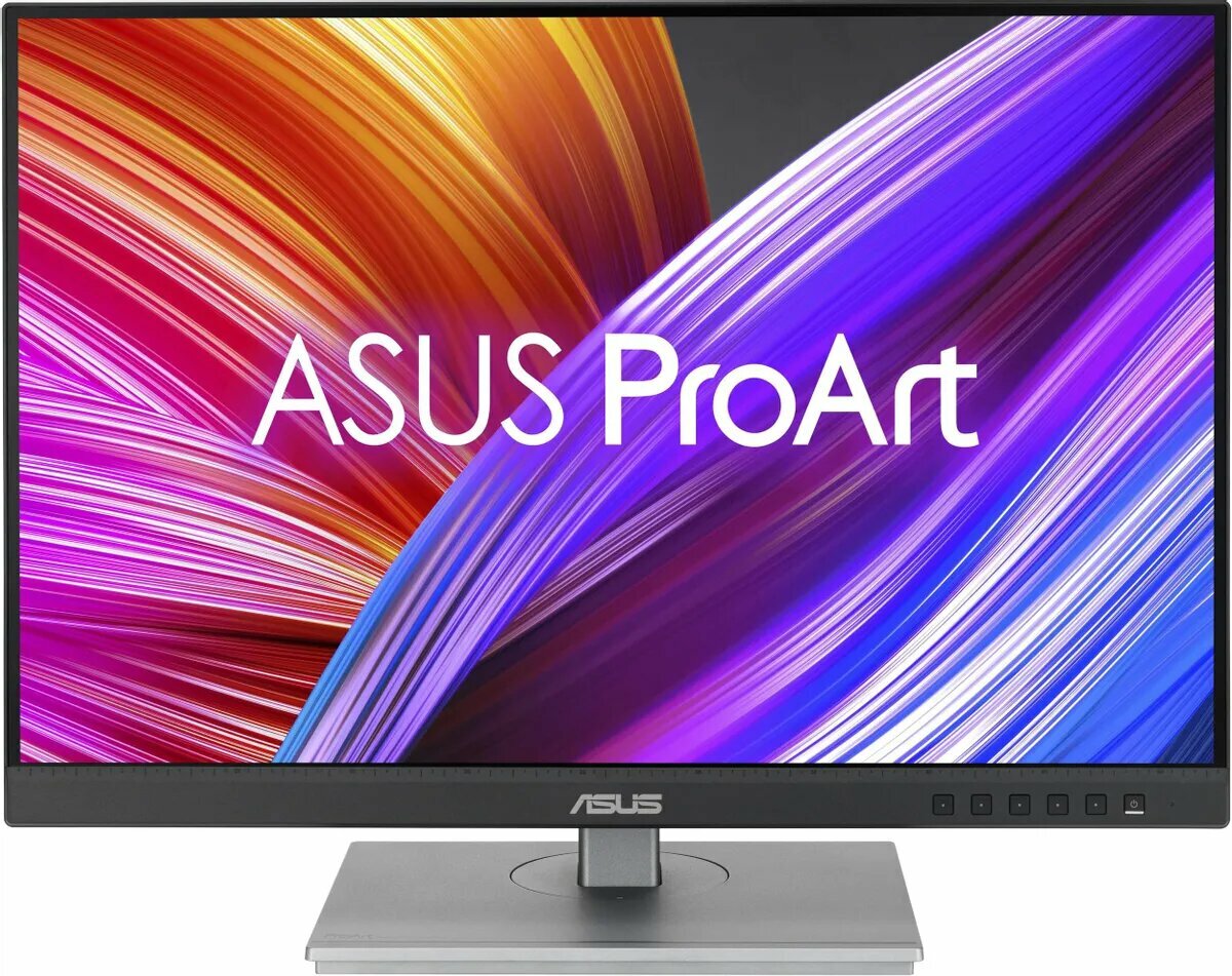Монитор 24,1" ASUS черный/серебристый 1920x1200 IPS 16:10 HDMI M/M матовая HAS Piv 300cd 178гр/178гр DP WU USB - фото №3