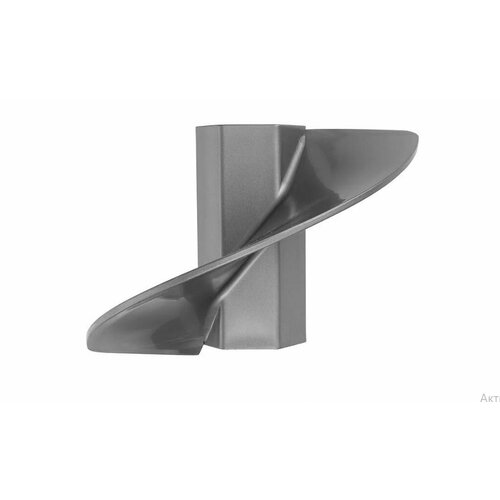 Секция шнека пластикового ULTRALITE 130R, серый Тонар T-S-SU-130R-G