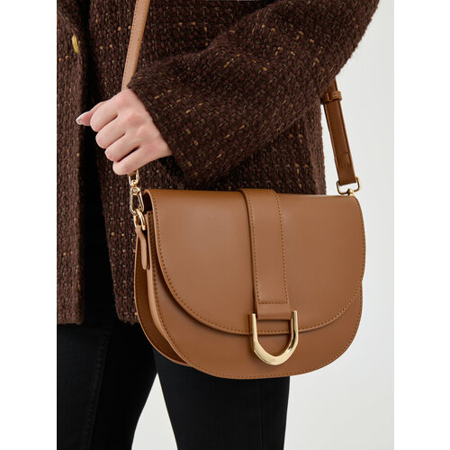 Сумка кросс-боди Salamander фактура матовая светло-коричневый 2040₽