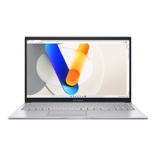 156 Ноутбук ASUS Vivobook 15 Intel Core i3-1215U RAM 16 ГБ SSD 1000 ГБ Intel UHD Graphics Windows 11 Pro MS Office 2024 серебристый Русско-английская раскладка 65856₽