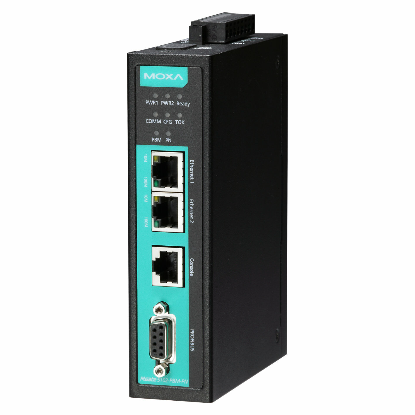 Преобразователь MOXA MGate 5102-PBM-PN PROFIBUS - PROFINET 2х10/100 Mbit/s