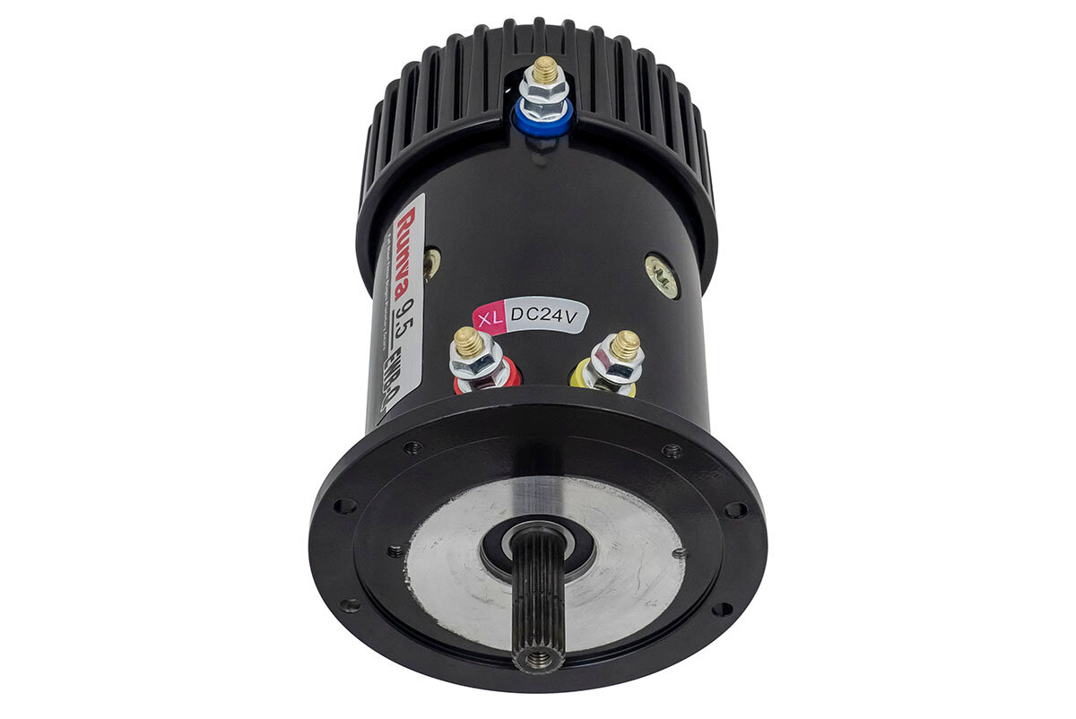 Мотор для лебедки Runva EWB9500-Q24V, выходная мощность: 3.3 кВт / 4.4 л. с. — фото 1