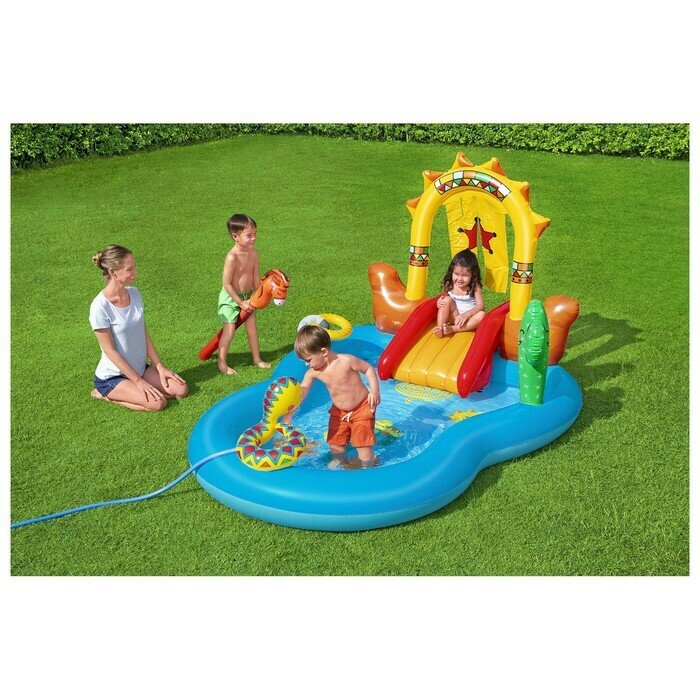 Игровой центр Bestway Wild West 264х188х140 см — фото 1