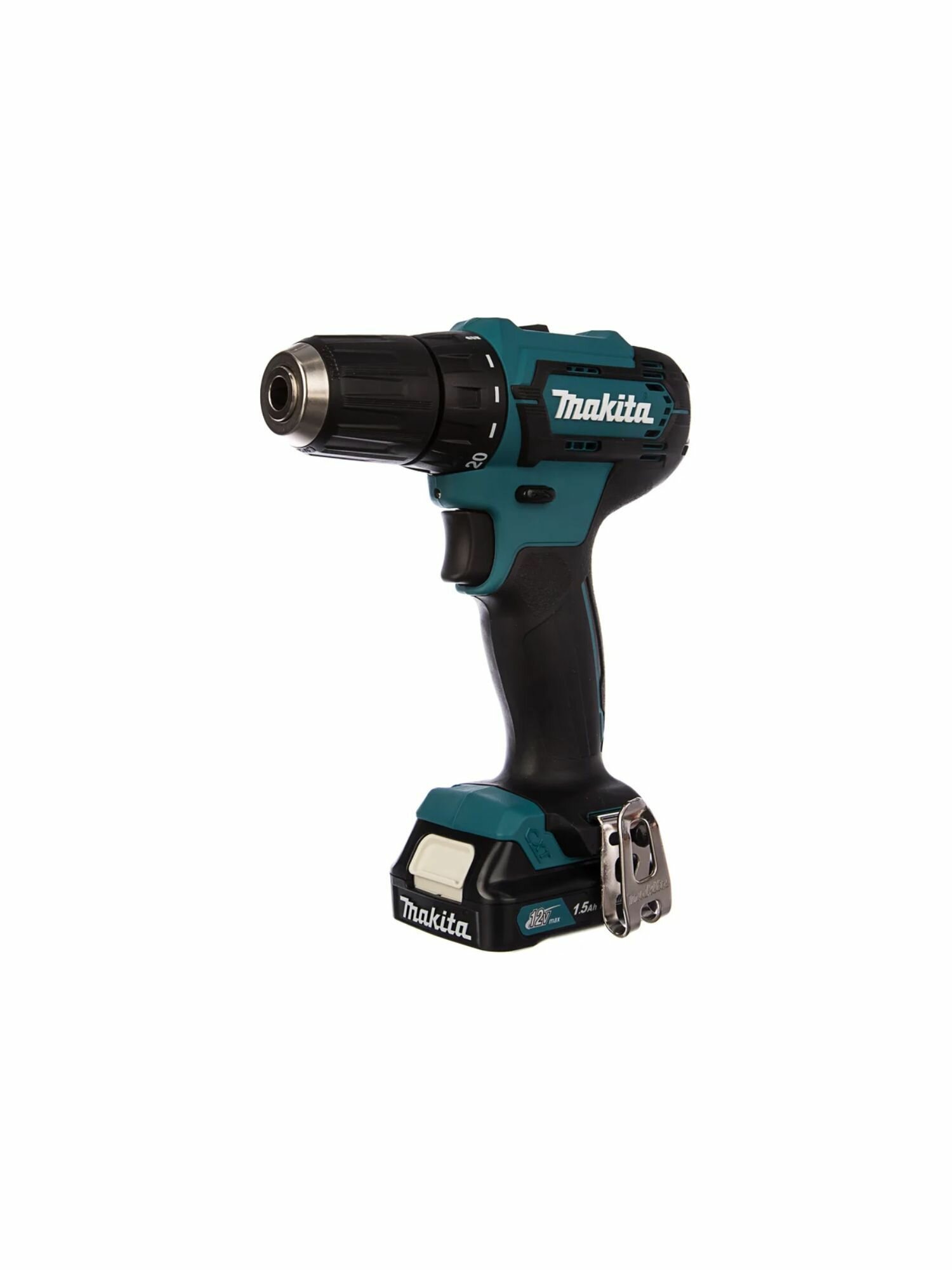 Дрель-шуруповерт аккумуляторная MAKITA DF333DWYE 12В 1.5Ач li-lon