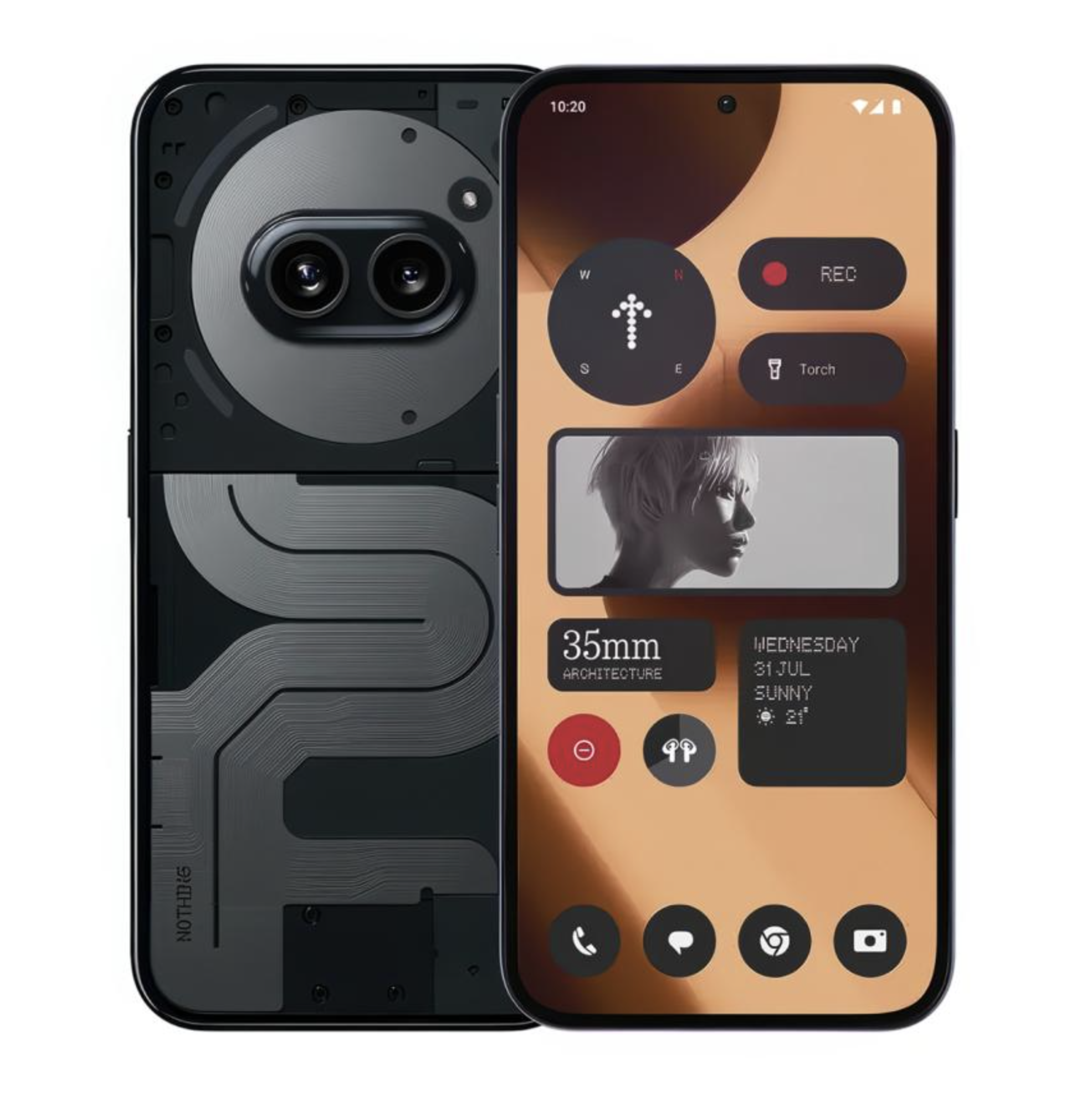 Смартфон NOTHING Phone (2a) Plus 12/256 Гб, черный