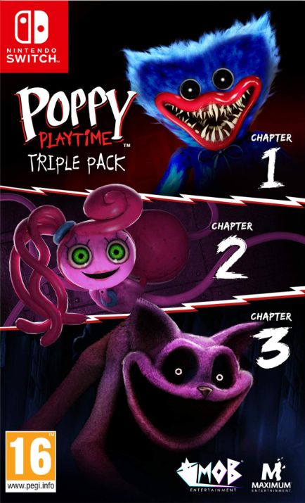 Игра Poppy Playtime Triple Pack для Nintendo Switch (Русские субтитры)