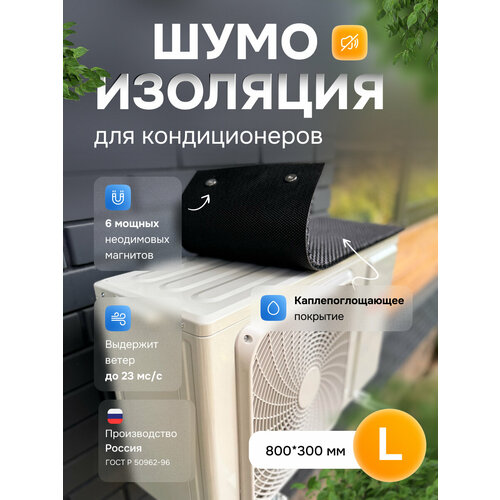фото Шумоизоляция для кондиционера l 800*300 акваневод-42