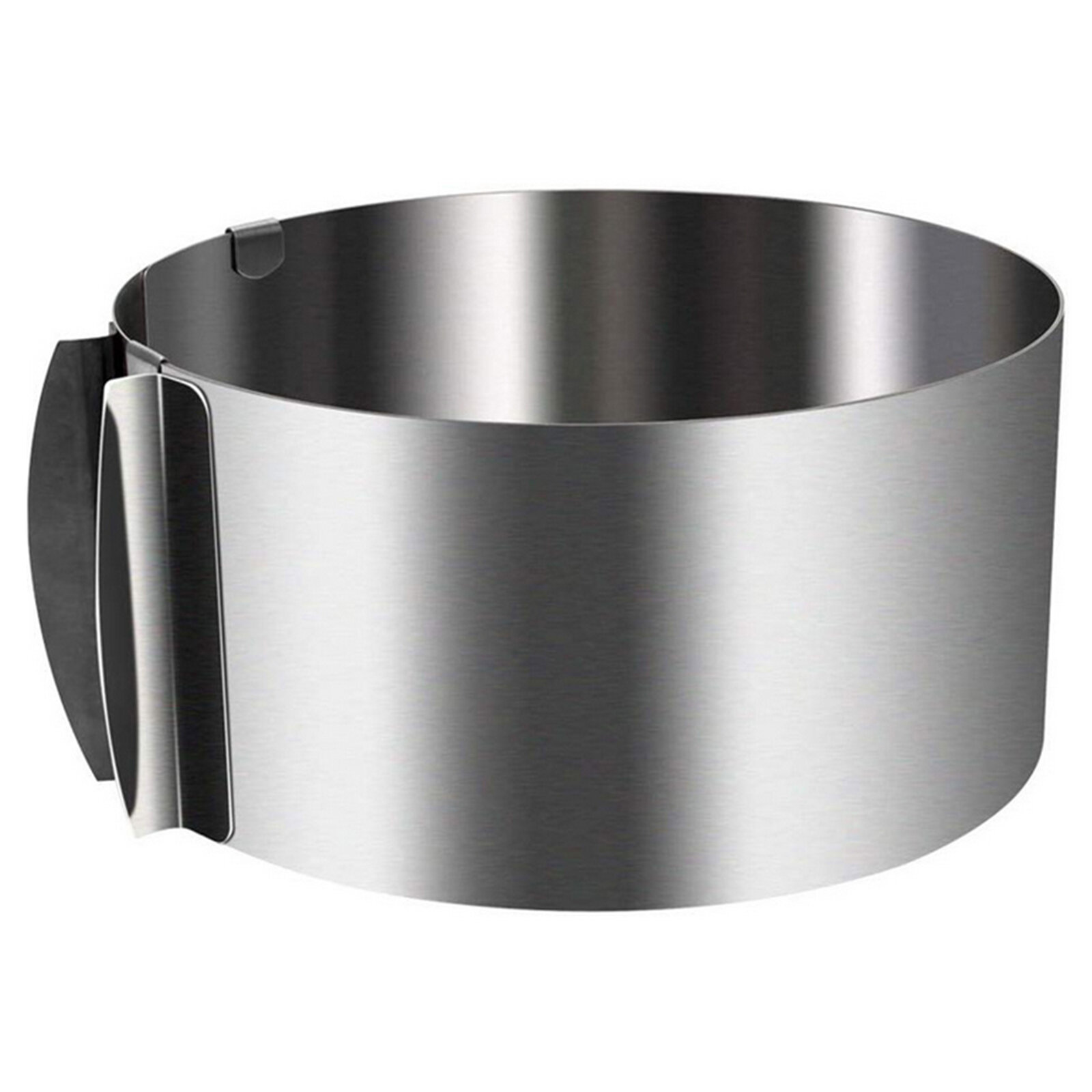 Форма для выпечки и запекания круглая регулируемая (16-30 см h=8 см) кулинарное кольцо