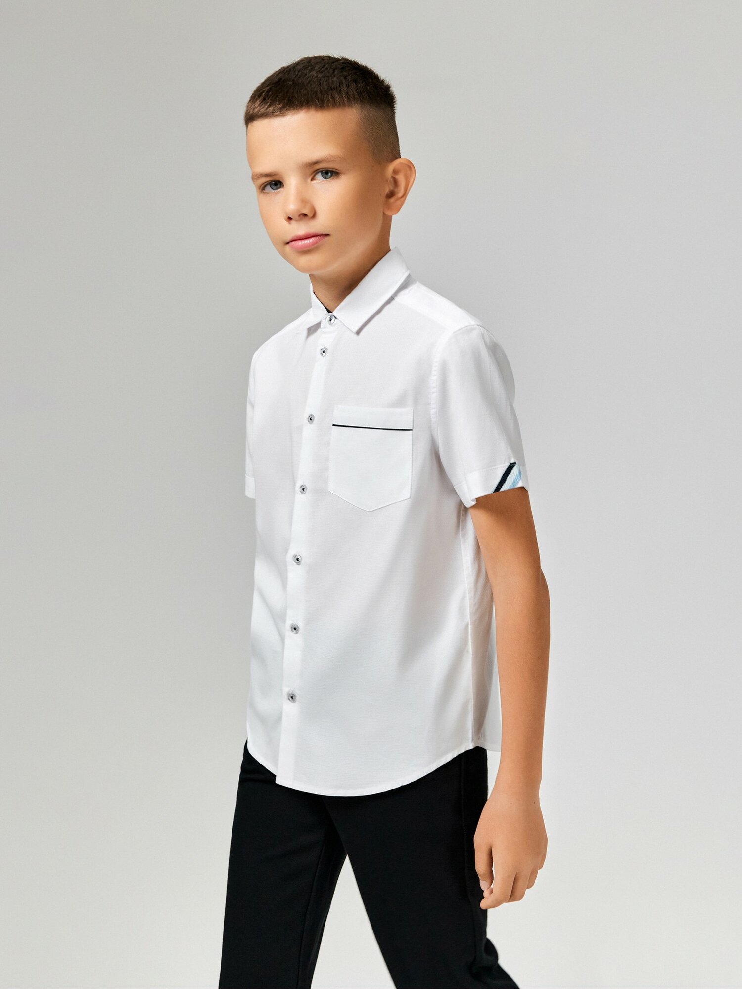 Школьная рубашка Acoola размер 164 белый