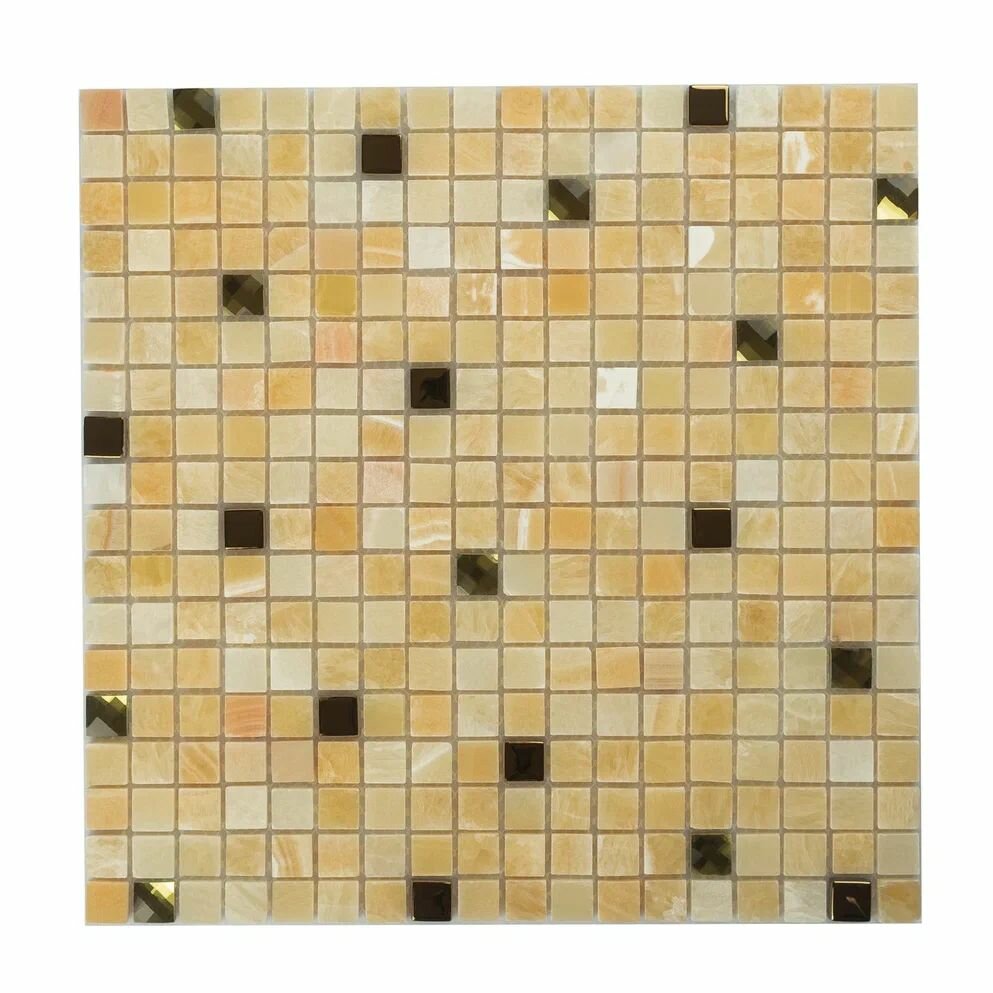 Мозаика из камня КерамограД 305х305см MG129/1 сетка