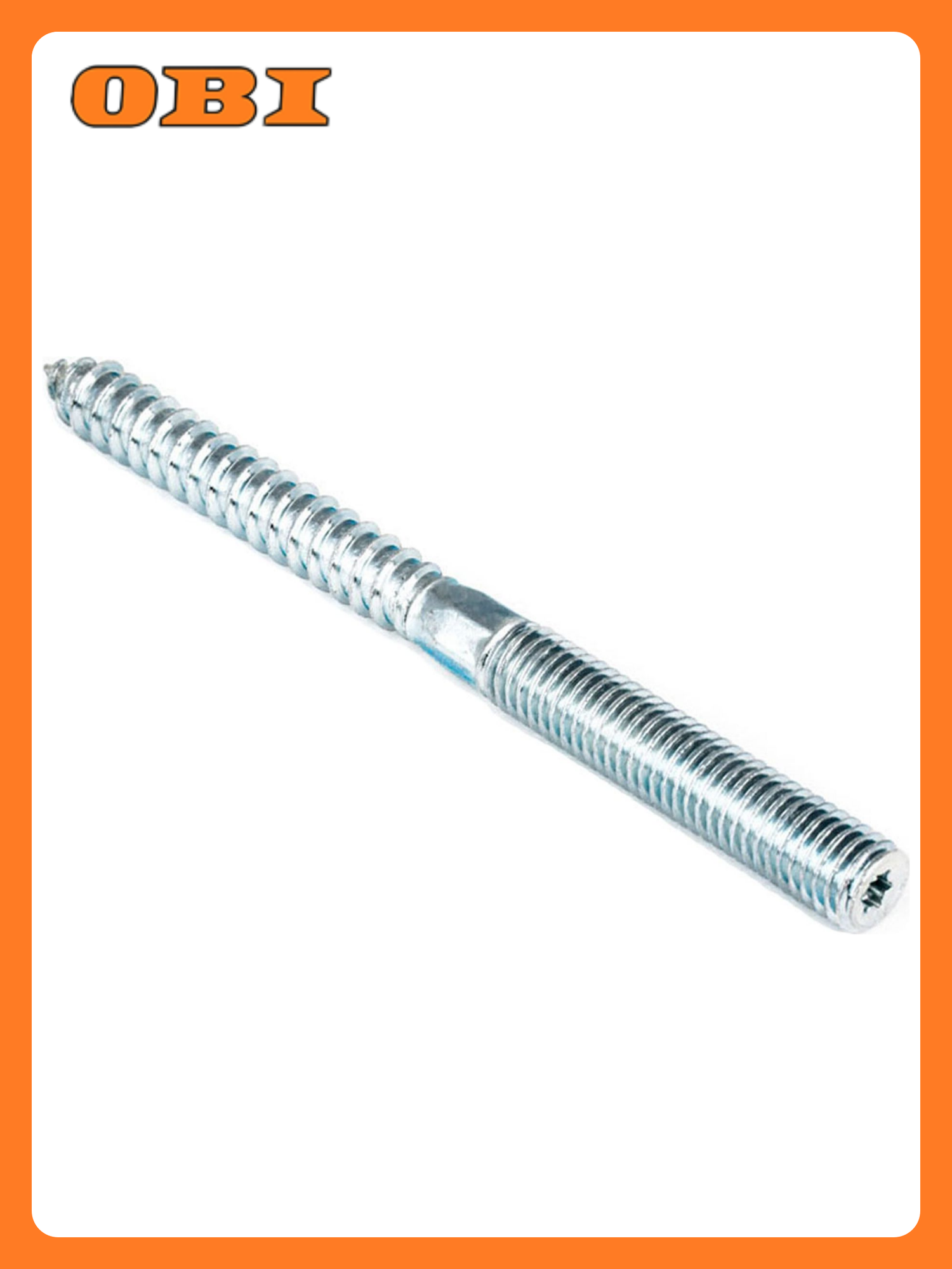 Шпильки Стройбат резьбовая углеродистая сталь 6х60мм 5шт