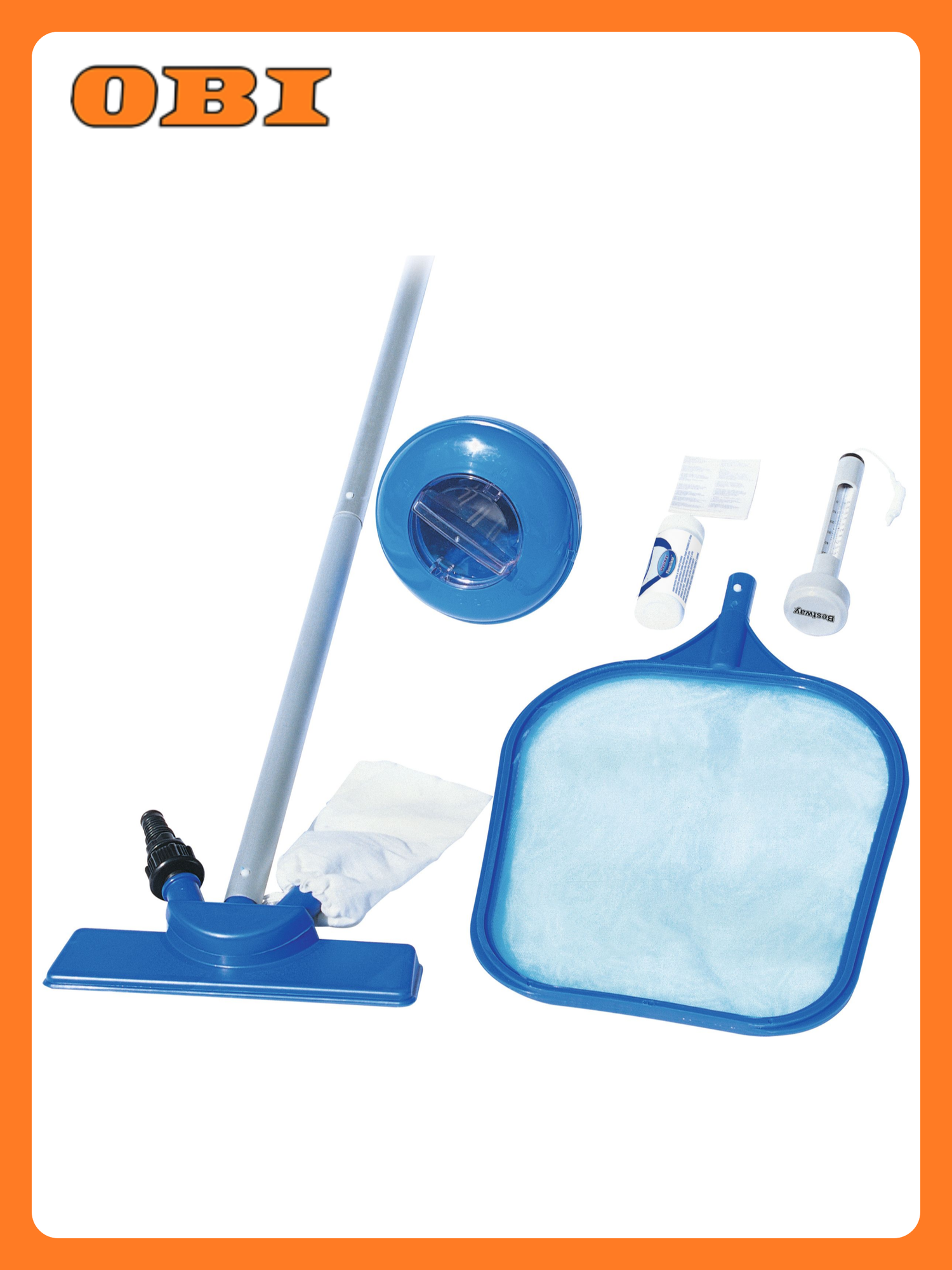 Набор для чистки бассейна Bestway Pool Accessories Set 5 предметов