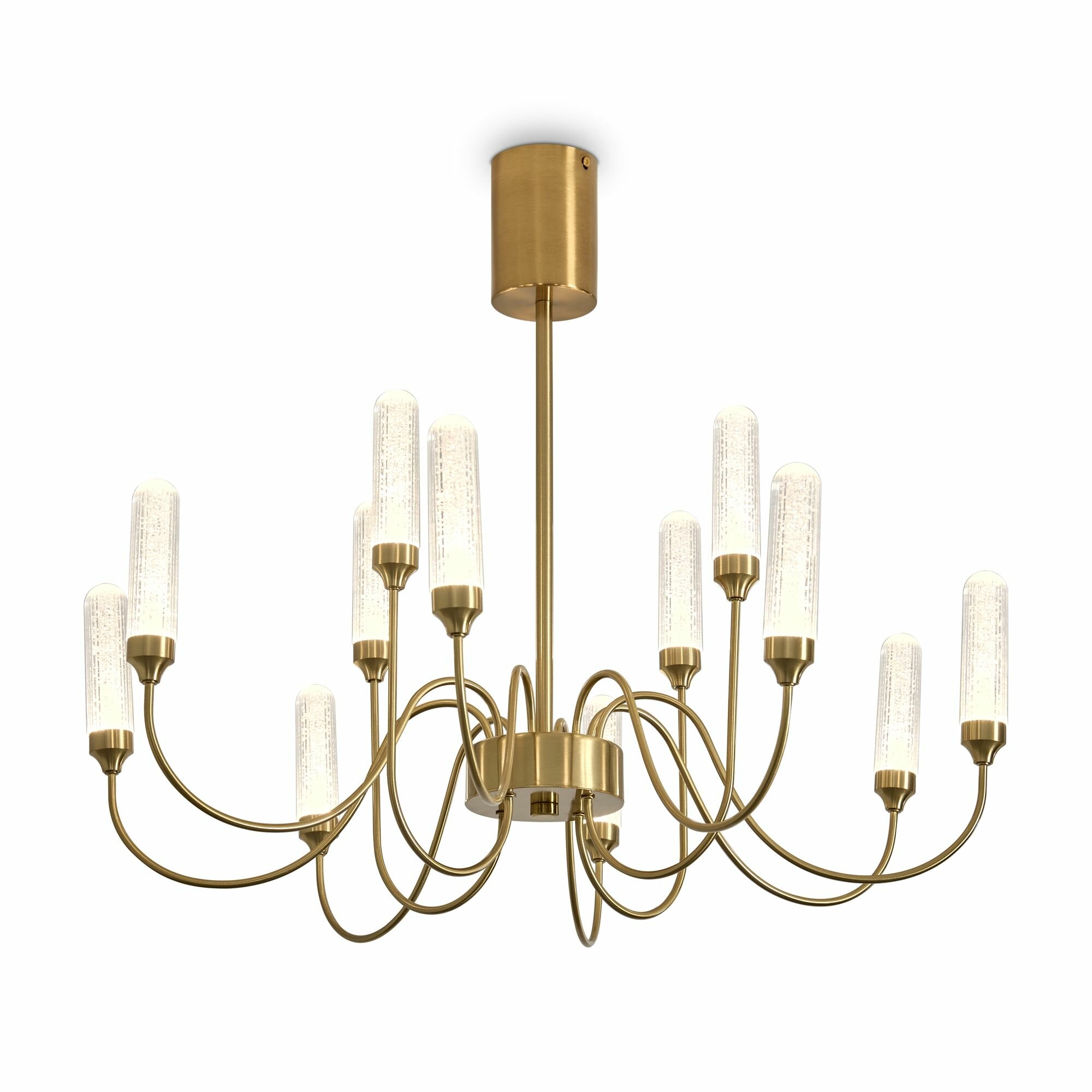 Потолочный светильник Freya Alias D600xH500 мм LED цвет латунь, арт. FR2050CL-L36BS