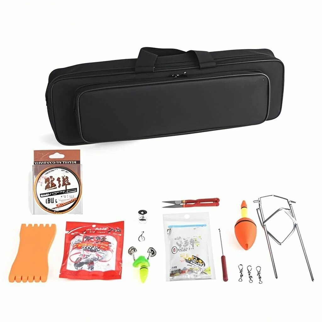 Набор рыболовных снастей Lixada с телескопической оптикой из стекловолокна длиной 21 м для рыбалки в море