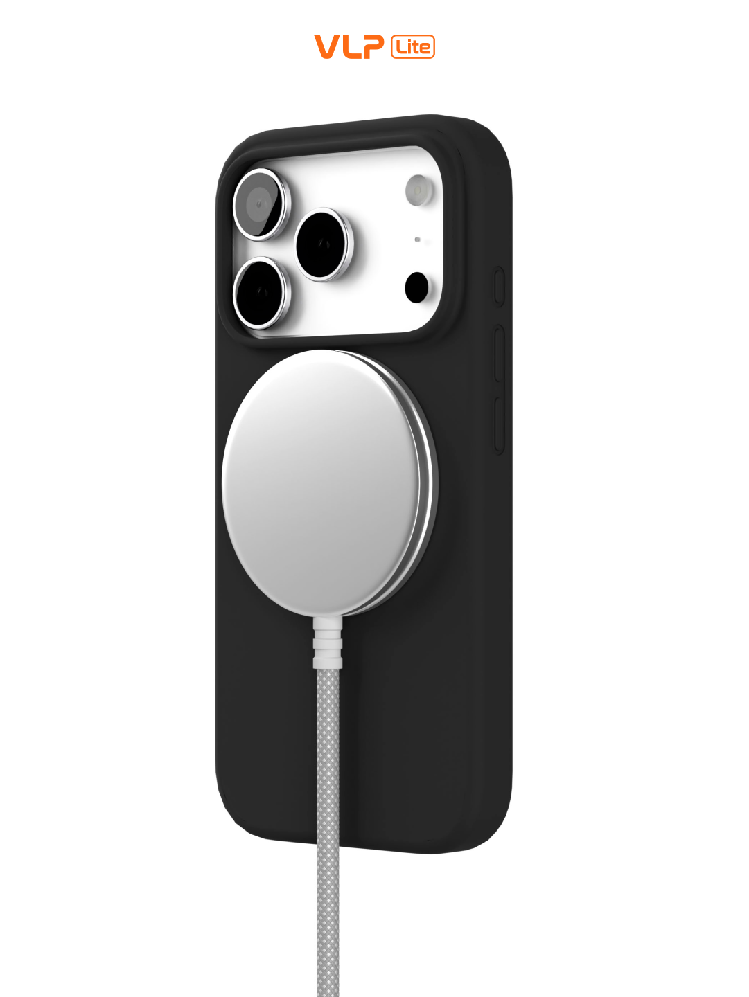 Чехол защитный VLP LITE Mist Case с MagSafe для iPhone 17 Pro, черный — фото 1