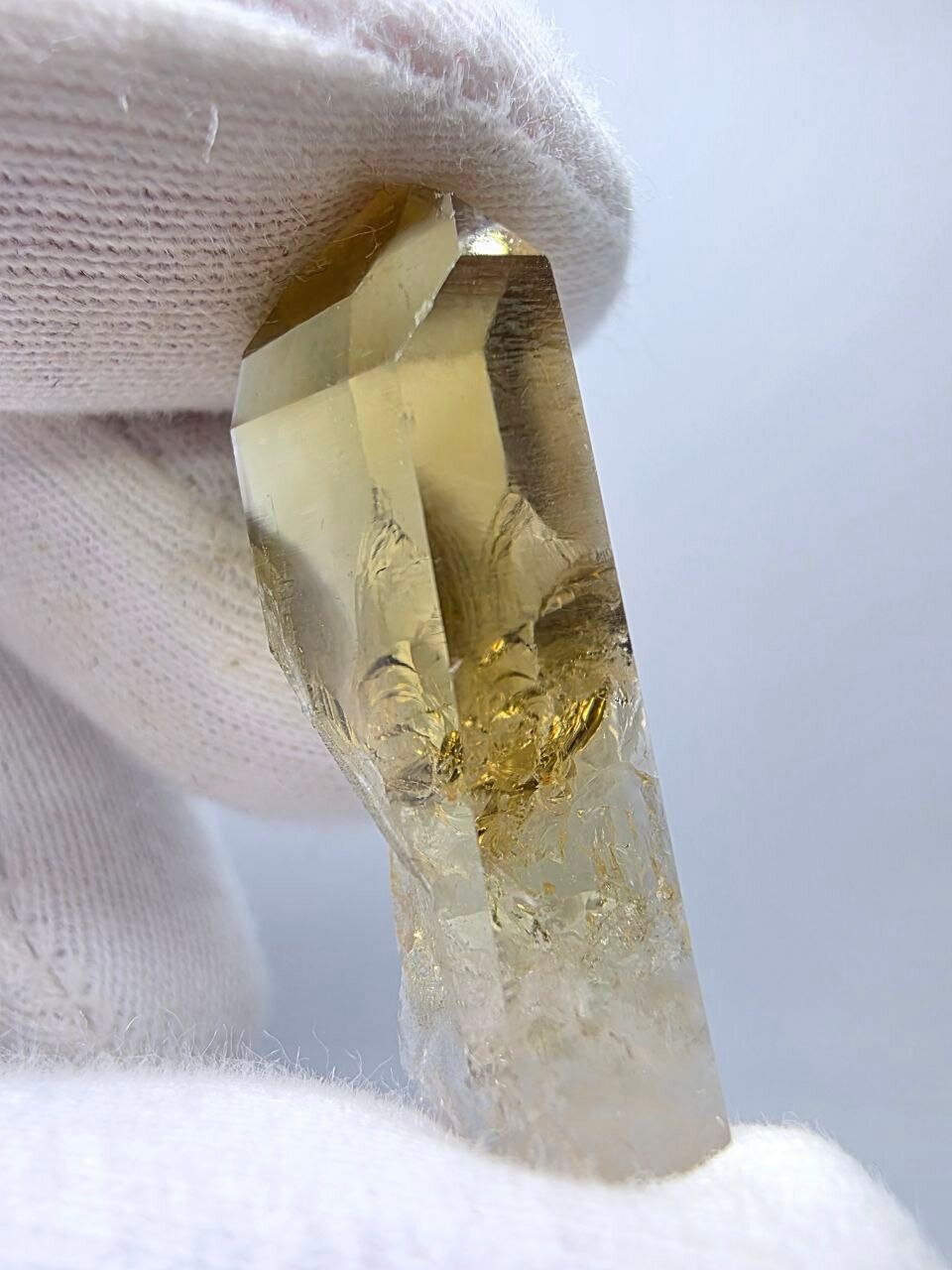 Цитрин кристалл 34 мм, 7 г. — фото 1