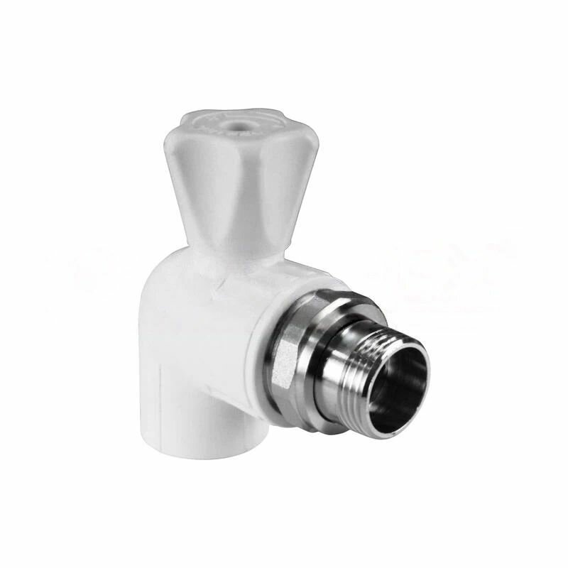 Кран шаровой Valfex для радиатора, угловой, 20х1/2 дюйм