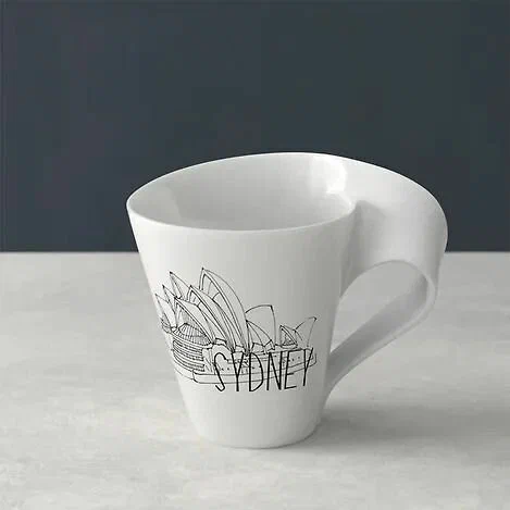 Кружка для чая и кофе 300 мл, NewWave Modern Cities Сидней, Villeroy & Boch, Премиум-Фарфор