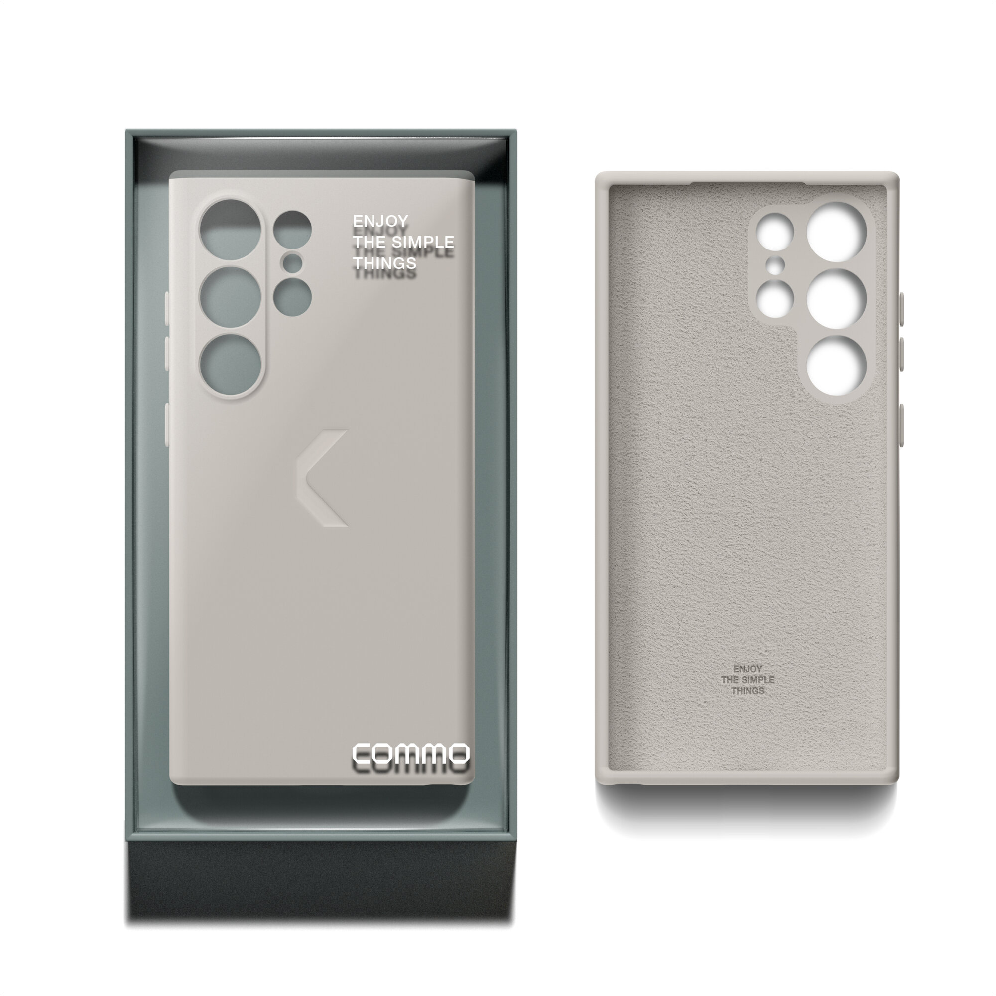 Силиконовый чехол COMMO Shield Case для Samsung Galaxy S24 Ultra, Linen