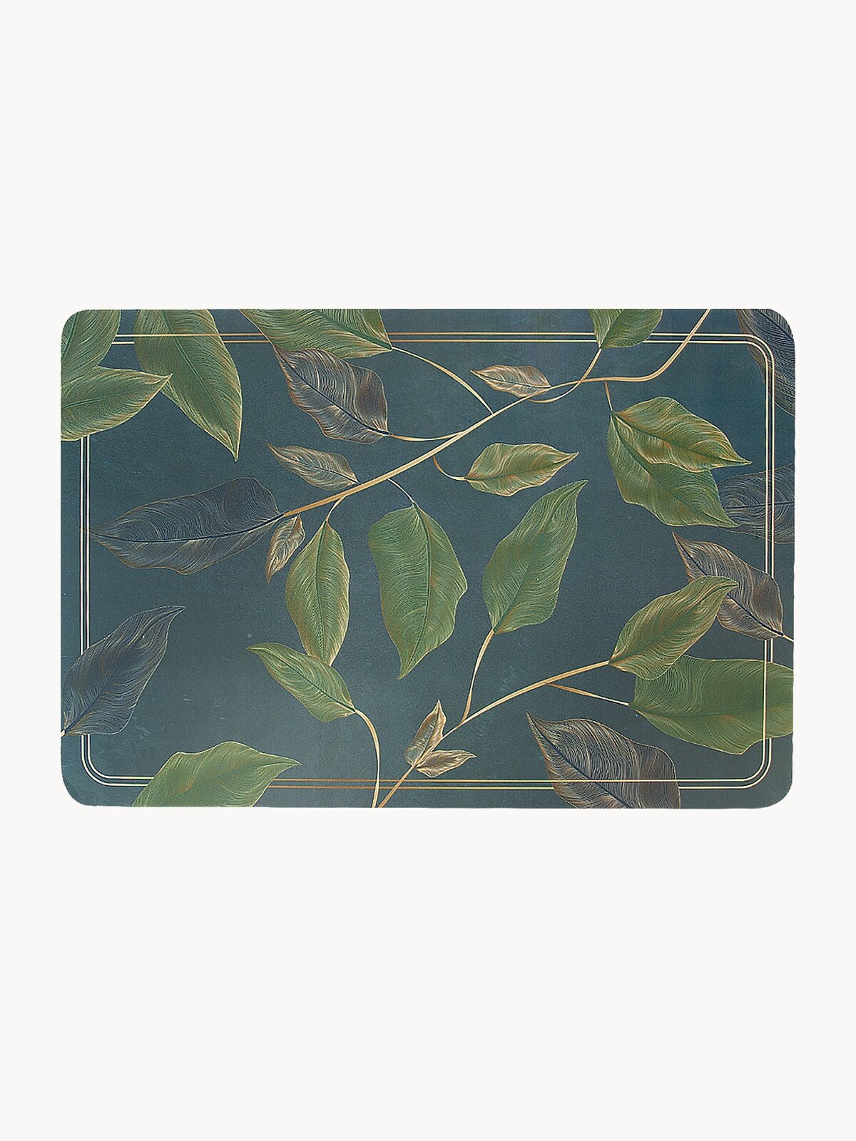 Салфетки на стол сервировочные набор 4 шт. 43х28см, растения, Nouvelle