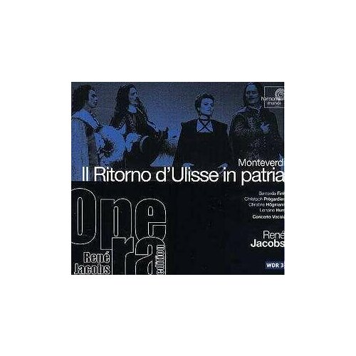 Audio CD Claudio Monteverdi (1567-1643) - Il ritorno d'Ulisse in patria (3 CD) audio cd mannerist madrigals claudio monteverdi