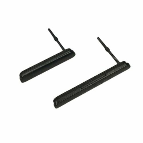 Комплект заглушек для Sony Xperia M4 Aqua E2303/E2306/E2353 (Цвет: черный) cltgxdd 2pcs sim card reader socket holder tray for sony xperia m4 aqua e2303 e2333 e2353 e2312 e2306 e2363