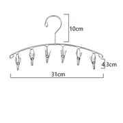 Сушилка для белья на 6 прищепок.