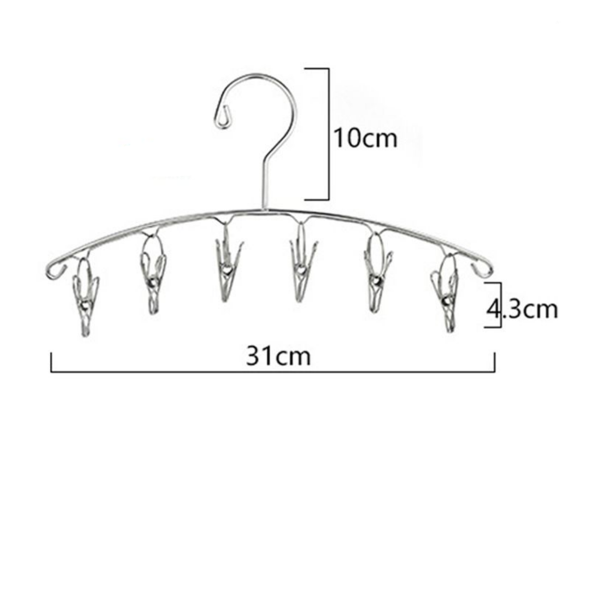 фото Сушилка для белья на 6 прищепок.