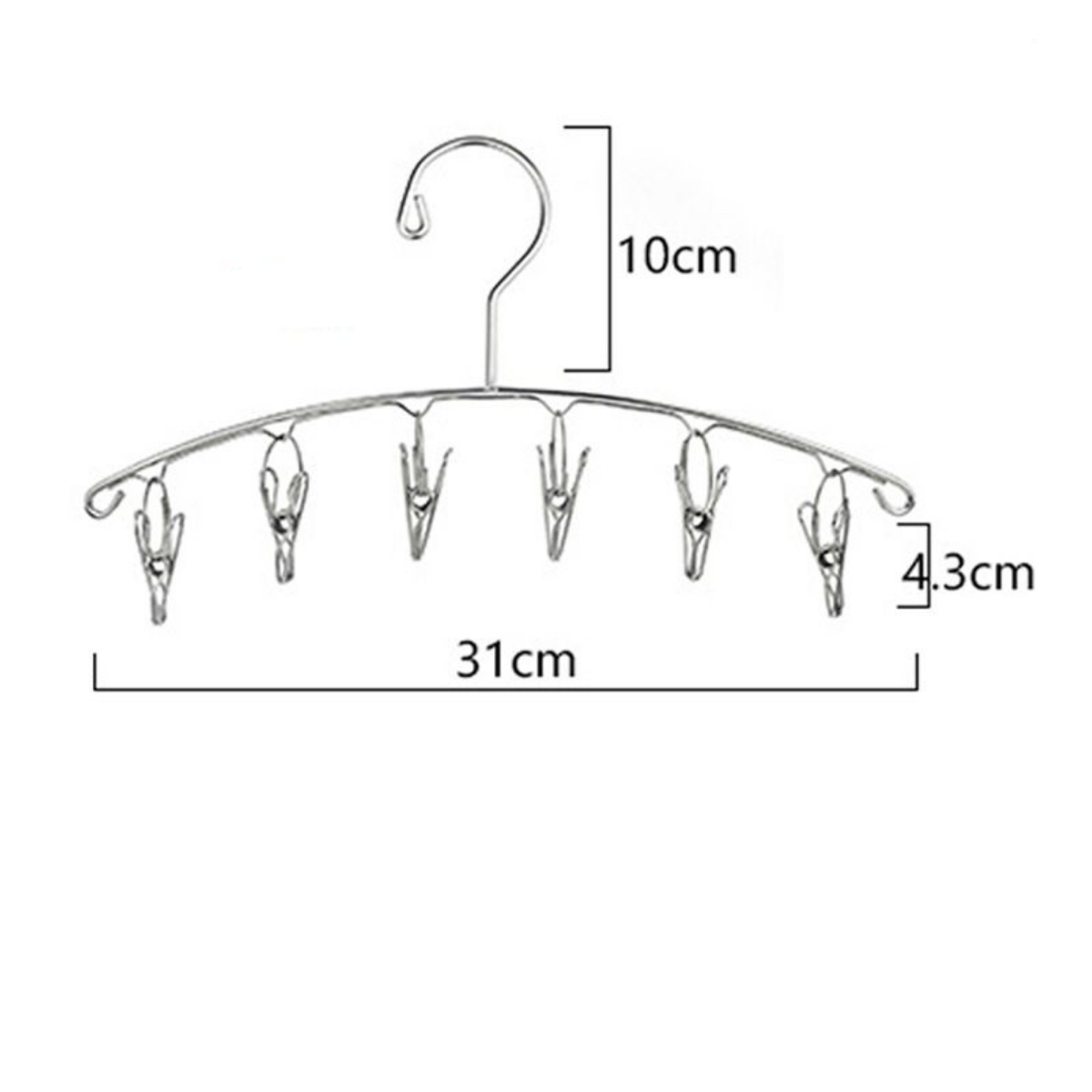 Сушилка для белья на 6 прищепок
