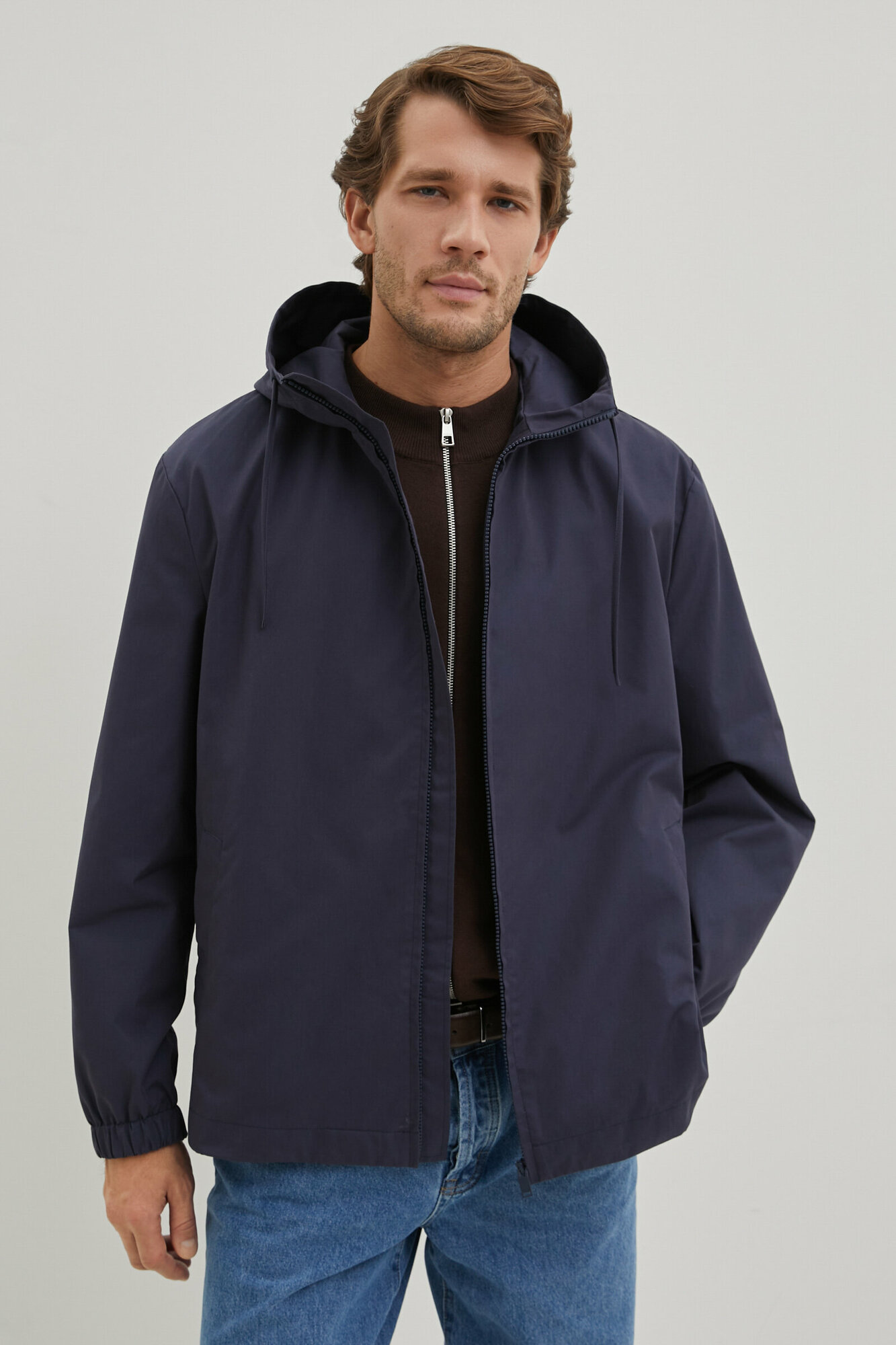 Ветровка FINN FLARE размер XL(182-108-98) темно-синий