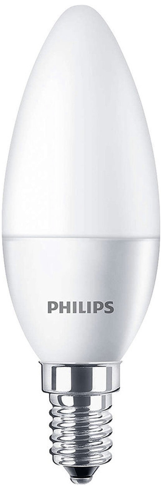 Светодиодная лампа Philips E14 4000K (дневной) 6 Вт (48 Вт) - фото №5