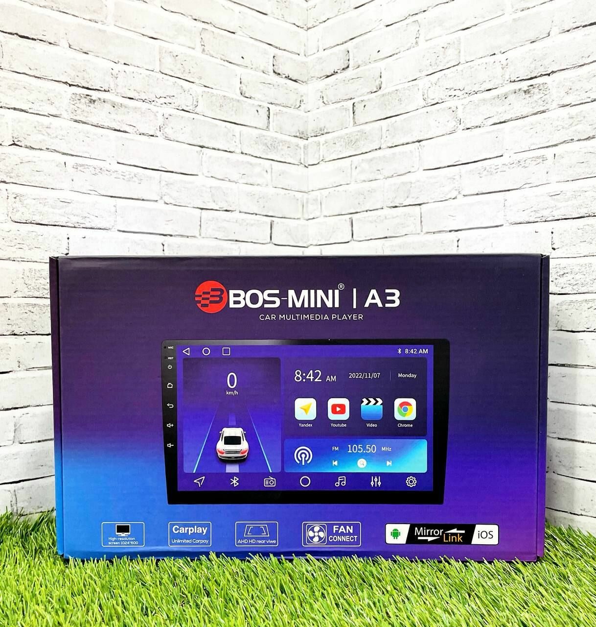 Автомагнитола Андроид BOS-MINI A3 9"дюймов 2+32gb