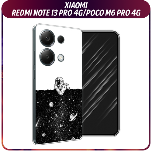 Силиконовый чехол на Xiaomi Redmi Note 13 Pro 4G/Poco M6 Pro 4G / Сяоми Редми Нот 13 Про 4G/Поко М6 Про 4G Космический сон силиконовый чехол на xiaomi redmi note 13 pro 4g poco m6 pro 4g сяоми редми нот 13 про 4g поко м6 про 4g все я устала прозрачный