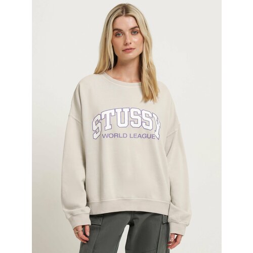фото Свитшот stussy, размер 6/xs, , creamy white