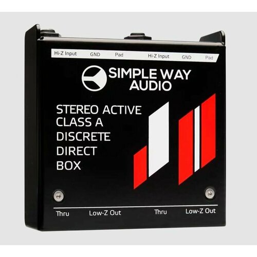 Активный директ бокс DI-Box Simple Way Audio J2mini двухканальный