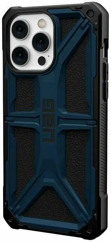 Чехол Uag Monarch для iPhone 14 Pro Max 6.7", цвет темно-синий (Mallard)