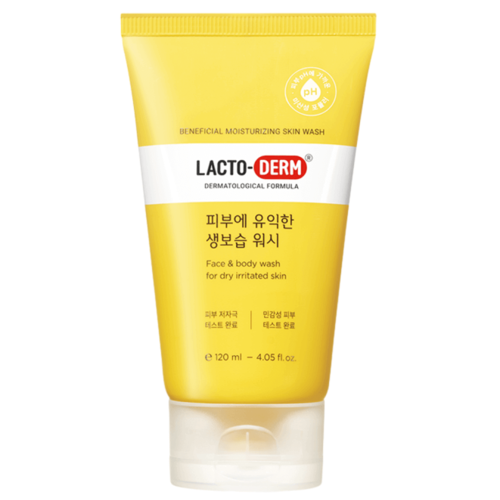 Очищающее средство для лица и тела Lactoderm Beneficial Moisturizing Skin Wash 120 мл