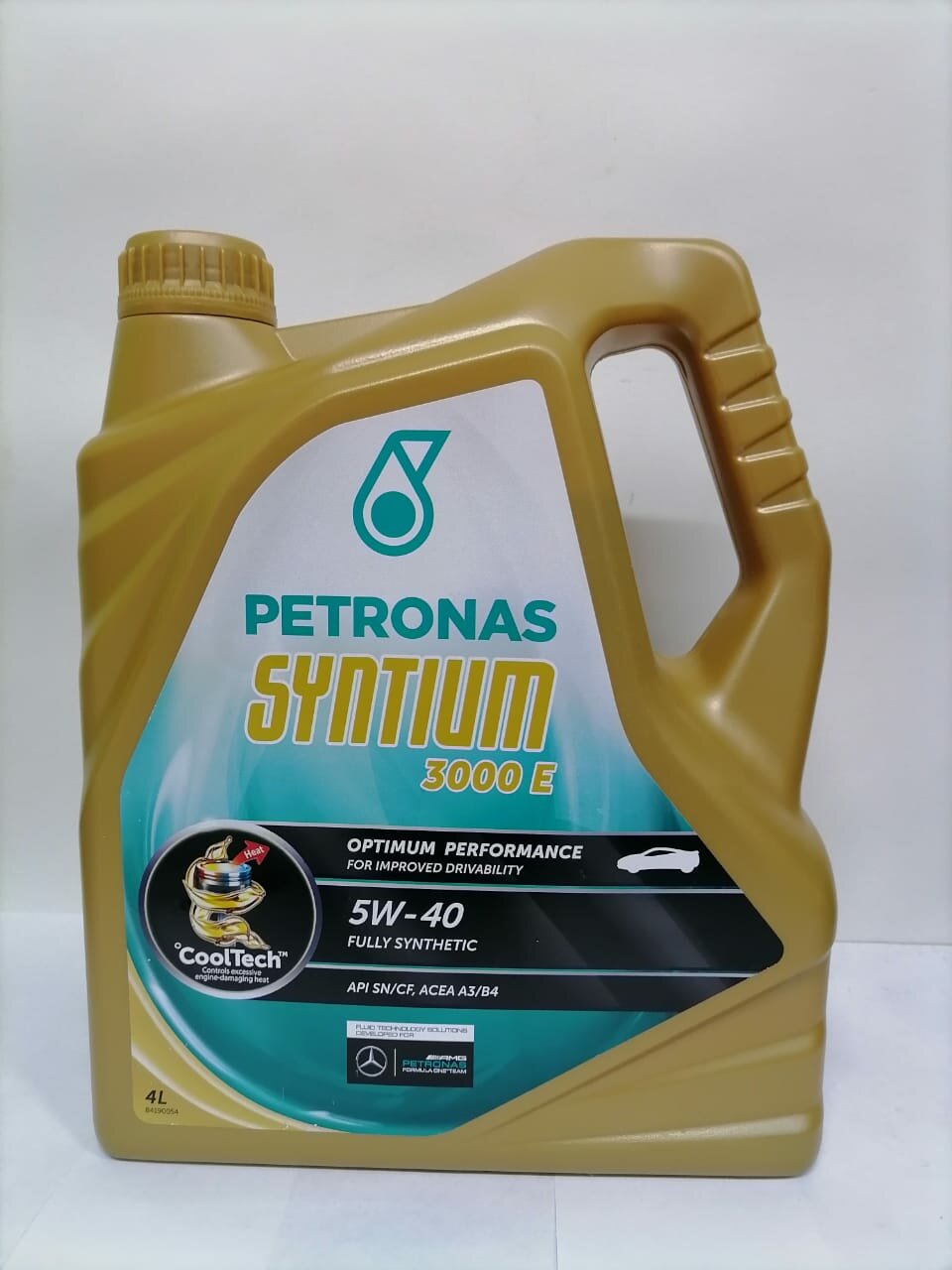 Масло моторное Petronas SYNTIUM 3000 E optimum performance 5W40, 4л, артикул 18054019