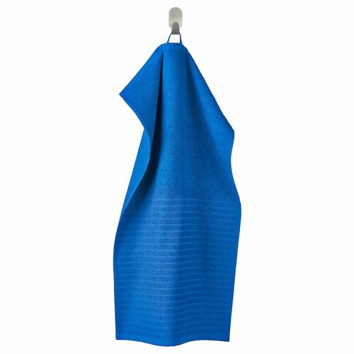 IKEA Vagsjon полотенце для рук, 40х70 см, ярко-синее, 1 шт
