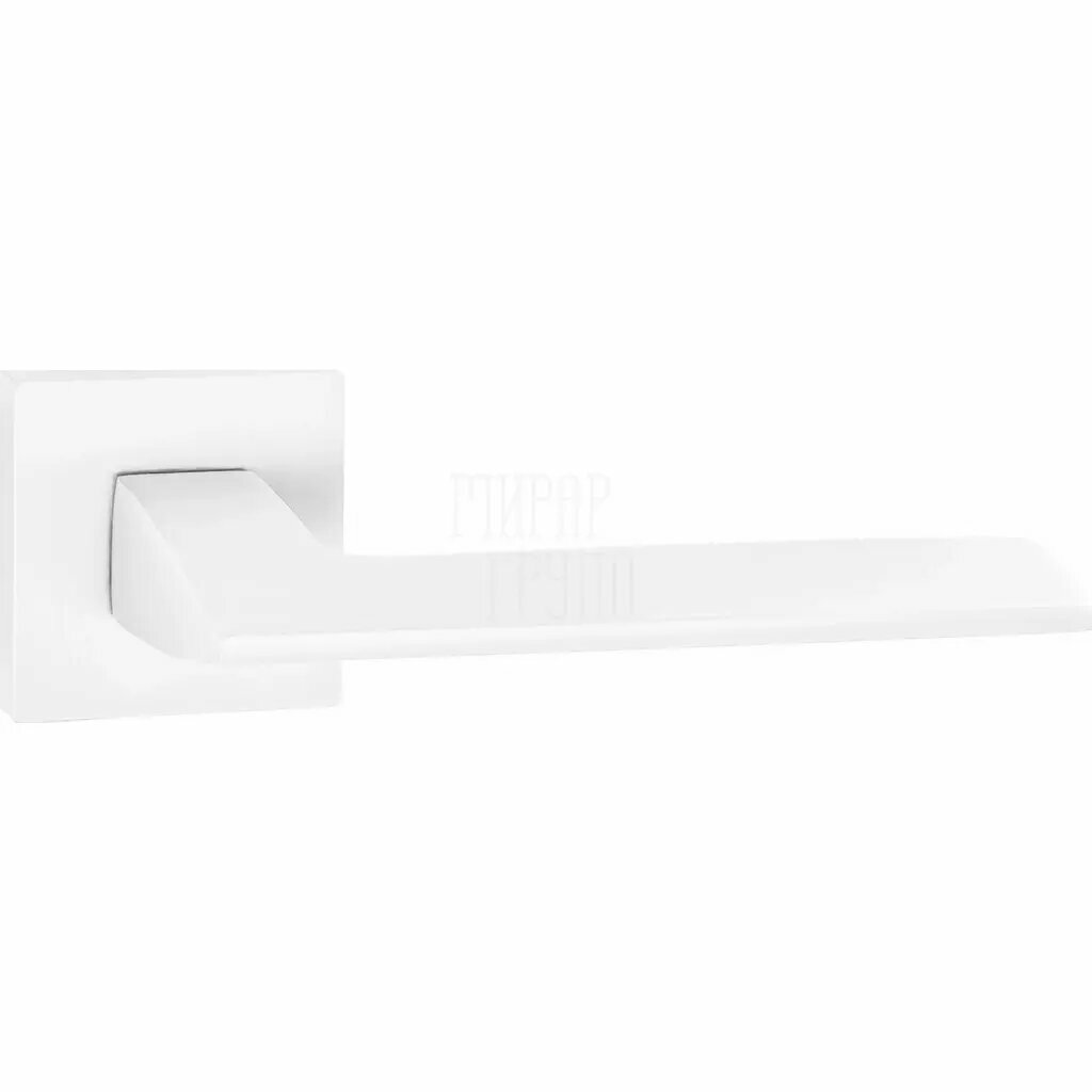 Дверные ручки Puerto (Пуэрто) INAL 531-03 на квадратной розетке матовый белый