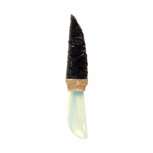Сувенирный нож Атам из Обсидиана 15,5 см, синий