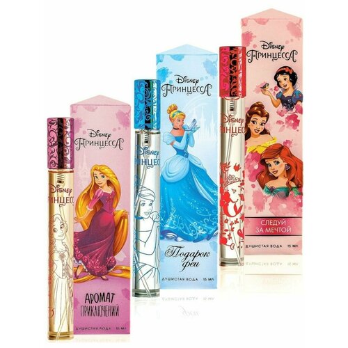 Набор Принцесса Disney Дисней 3шт х 15 мл Духи для девочек 840₽