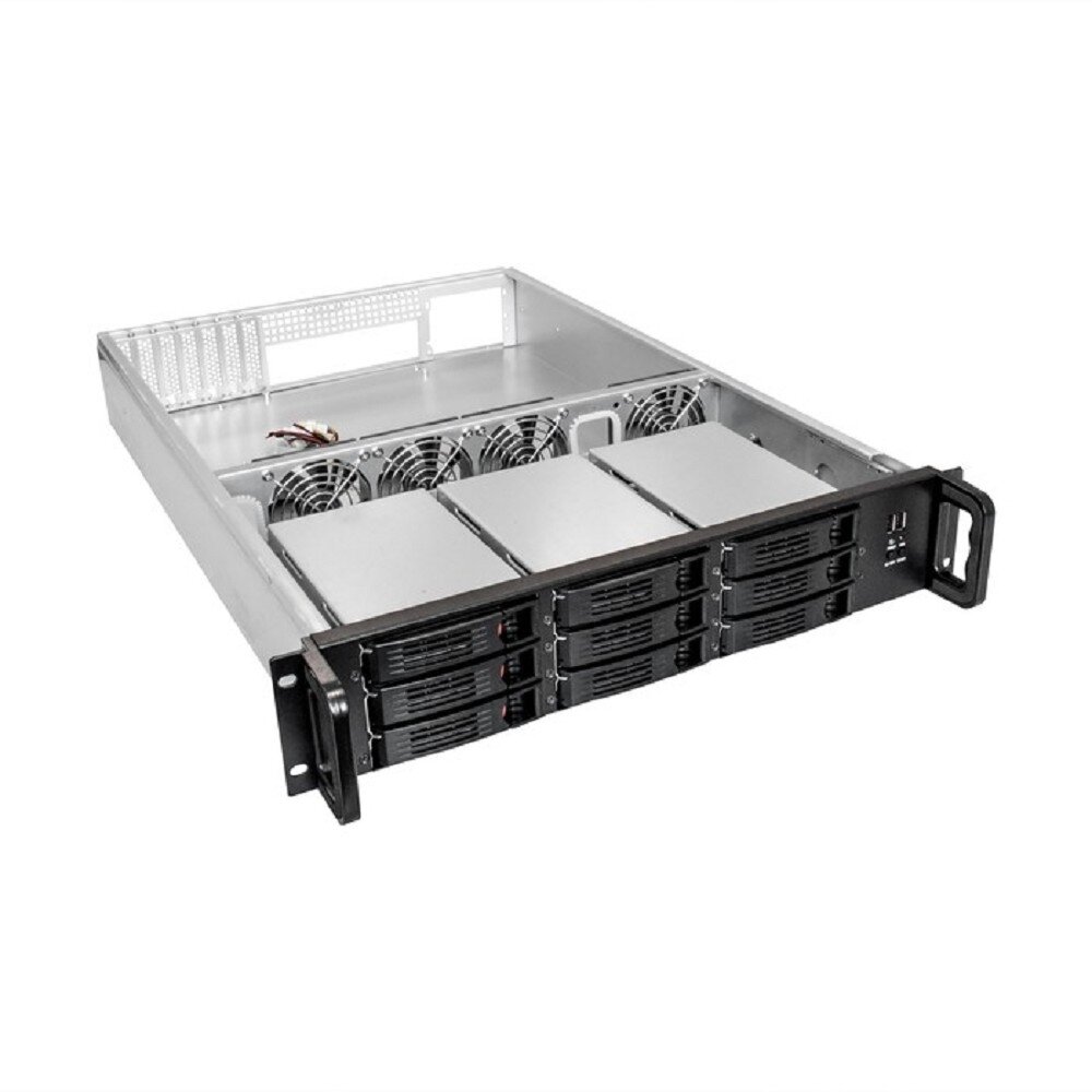 Корпус серверный 2U Exegate EX285223RUS 19", глубина 650, БП 2U-500ADS, 9xHotSwap, 2*USB - фото №3