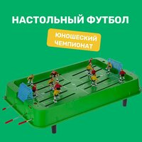 Настольная игра "Футбол" (Юношеский чемпионат)- отличный подарок для поклонников этого вида спорта. Эта игра изготовлена из  ...
