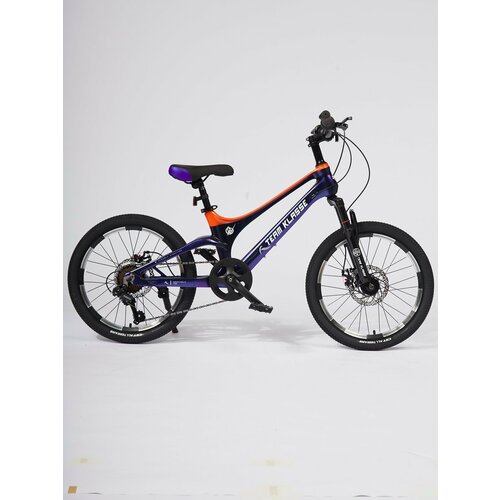 Горный детский велосипед Team Klasse F-3-A фиолетовый оранжевый диаметр колес 20 дюймов 2315700₽